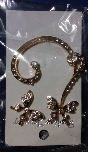 Butterfly Ear Cuffs